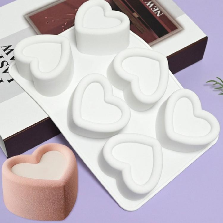 Konkave Schokoladenform Silikone Kerzenform Haushalt Kuchen Dessert Backwerkzeug