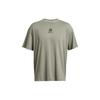 Under Armour X Bruce Lee Collaboration American Vintage Letter Print Crew Neck T-Shirt Men Green 1383313-504