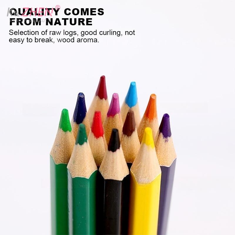 12/24 Colors Water Color Pencils Set High-End Professional Nail Art Colored Pencils Gift For Nail Art Enthusiast Nail Art Brush