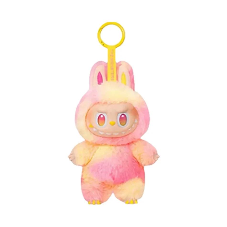 New Labubu V3 The First Second and Third Labubu Blind Box Heart Beat Series Doll Cloth Car Interior Decor Pendant Toy Plush Gifts
