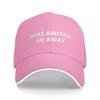 Make America Go Away MAGA Adjustable Hat Summer Sunscreen Baseball Caps Unisex's Women's  Hip Hop Baseball Cap Casual Outdoor Hats