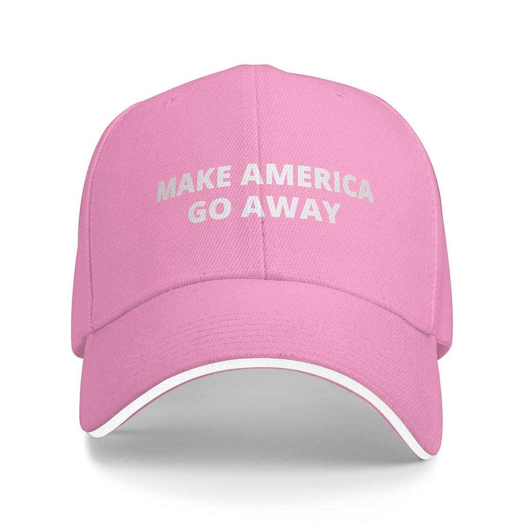 Make America Go Away MAGA Adjustable Hat Summer Sunscreen Baseball Caps Unisex's Women's Hip Hop Baseball Cap Casual Outdoor Hats