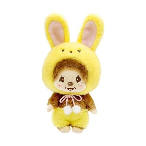 Monchhichi Rabbit MB Plush Toy Approx. 32cm (Yellow)