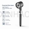 Handheld Shower Head with Strong Filtration & Booster Hose Set