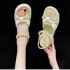 Perlen-Plateau-Damenschuhe Anti-Rutsch Heiß 2025 Luxus Niedriger Preis Korea Günstig Ausverkauf im Angebot Großhandel VIP Damen-Sandalen