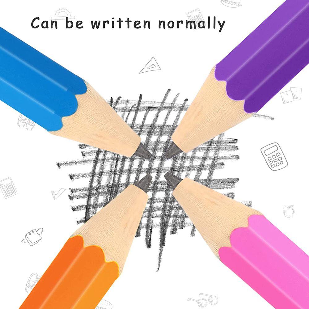 Girls School Office Supplies Kids Wood Jumbo Pencil Huge Pencil Giant Pencil with Cap and Eraser