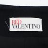 RED VALENTINO V11210R 11AW Black Center Frill Coat coat 40 blackUsed
