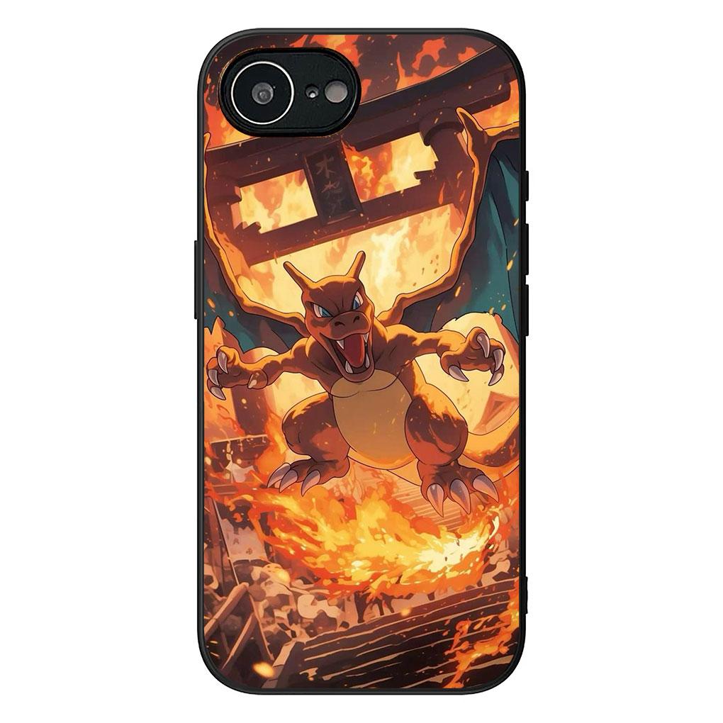Cover for Samsung Galaxy S22 S21 S20 FE Ultra Plus A35 A36 A55 A37 A33 A34 A57 Case Charmander P-Pikachus Bulbasaur P-Pokemons