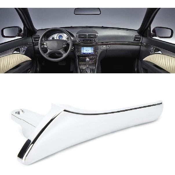 Aramox 2117660224 2117660124 Door Handle for -Benz W211 E-Class E320 E500 E63 AMG Chrome Car Interior Accessories (Left 2117660124)