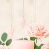 Rose Quartz Crystal Pendulum Raw