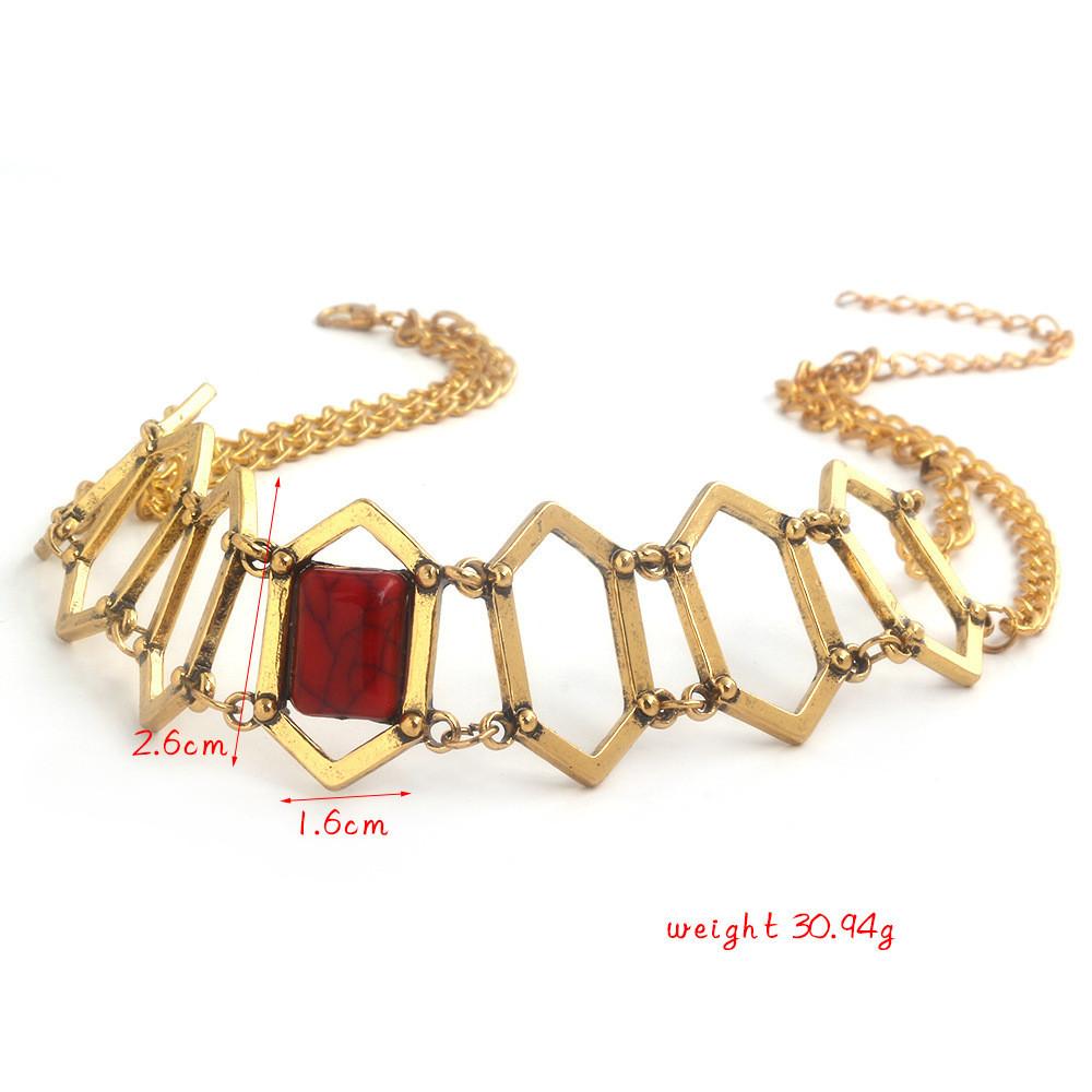 Melisandre Red Robe Necklace With Ruby Pendant For Cosplay And Vintage Style