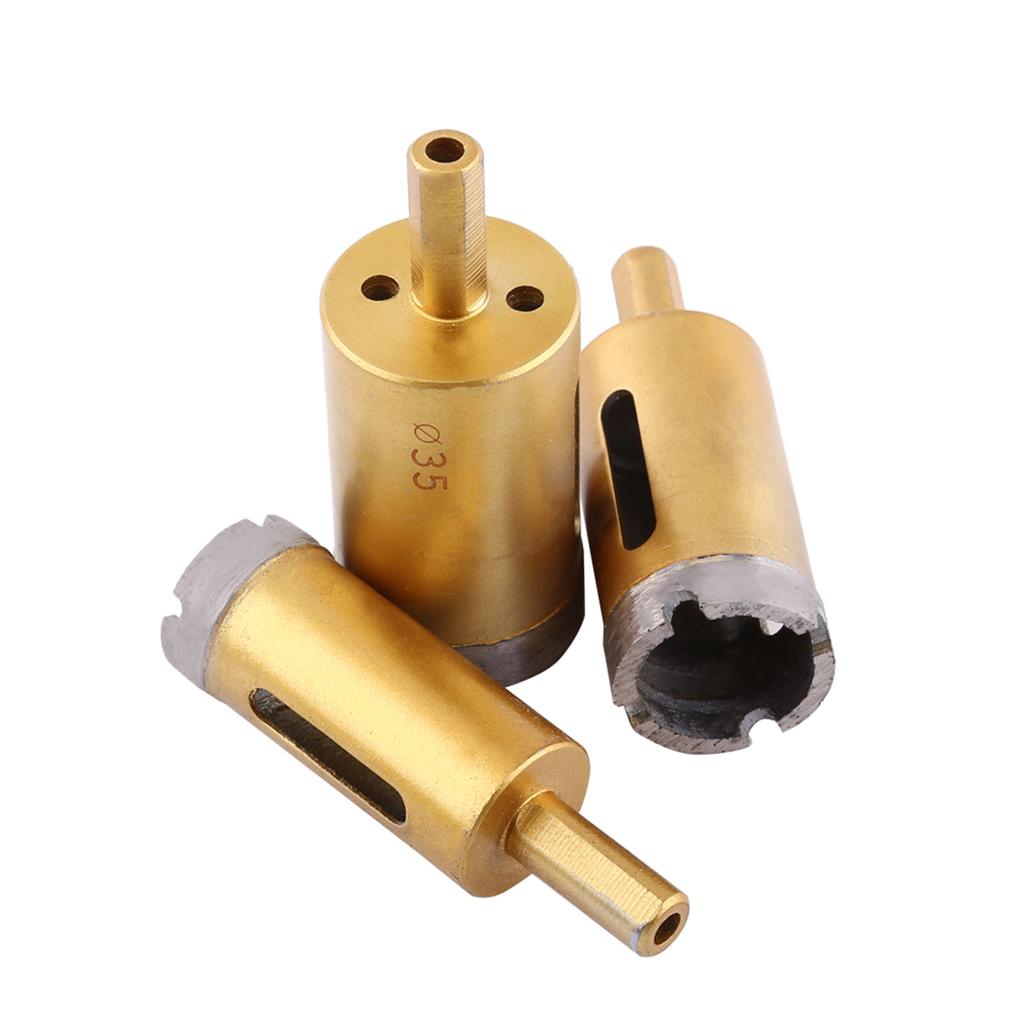 1 Stück Diamant-Bohrer Lochsäge Werkzeug für Keramik Marmor Glas Stein Optionale Größe 6mm‑50mm Bohrer Fräser