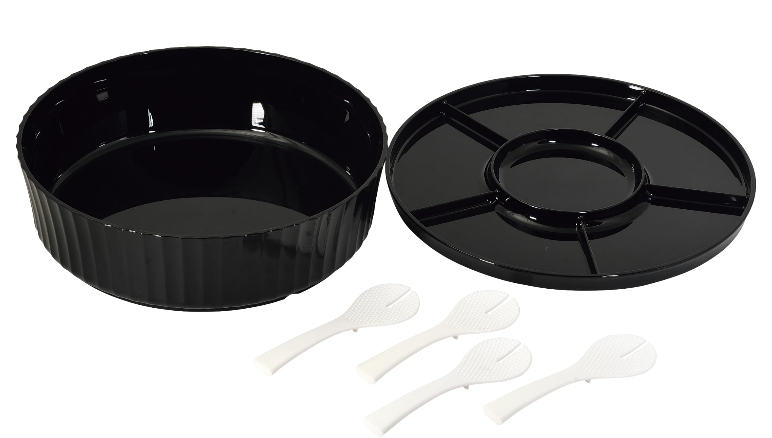 

Pearl Metal Chirashi Sushi Party Made in Perfect for Home Hand-Rolled Set, Japan, Plastic, Fun, DB-4003 чёрный