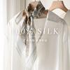 100% Mulberry Silk 65 Silk Double Crepe Square Scarf Women's Spring and Summer Thin Breathable Versatile Scarf High-end Silk Scarf