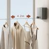 Multipurpose Retractable Clothesline Invisible Wire Rope Wall Mounted Clothes Line for Hanging Diapers and Socks