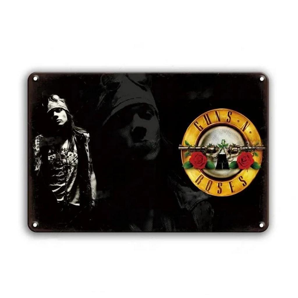 Music Bands Play Metal Tin Signs Plaque Wall Decoration Vintage Art Posters Iron Painting for Man Cave Home Cafe Garden Club Bar