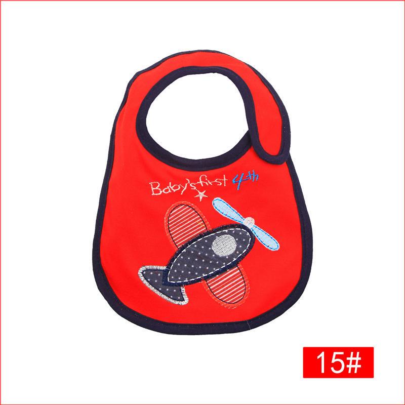 Baby Bibs Set: Printed & Embroidered Children's Aprons & Saliva Cloths