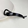 Korean Style Frosted Large Banana Hair Claw Clip for Elegant Updos