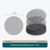 50Pcs Flower Pot Drainage Hole Mesh Pads Plastic Breathable Prevent Soil Leakage for Indoor Outdoor Bonsai Planting
