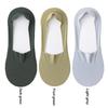 Mens Socks Fashion Summer Men Invisible No Show Socks Solid Color Casual Breathable Silicone Non-slip Low Cut Ankle Boat Socks