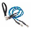 Double Bungee Dog Leash 360-degree Swivel Tangle-Free Dual Dog Leash Shock Absorbing