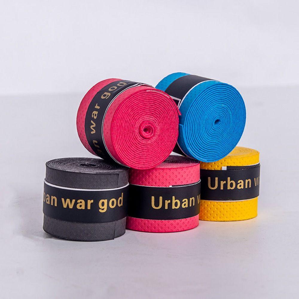 PU Anti-Slip Tennis Sweat Tape Elasticity Elasticity Badminton Racket Sweatband  Badminton