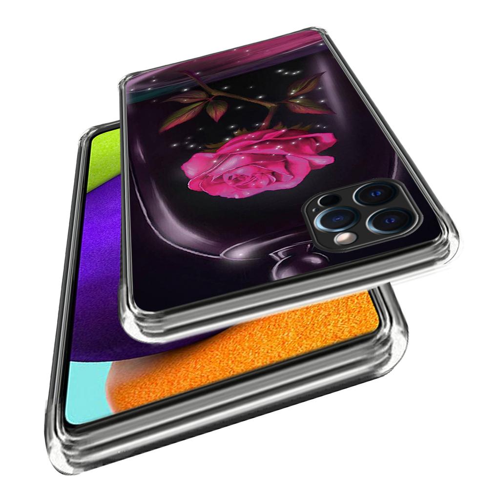 For iPhone 15 Pro Max Case Ultra Thin TPU Phone Shell with Pattern Printing