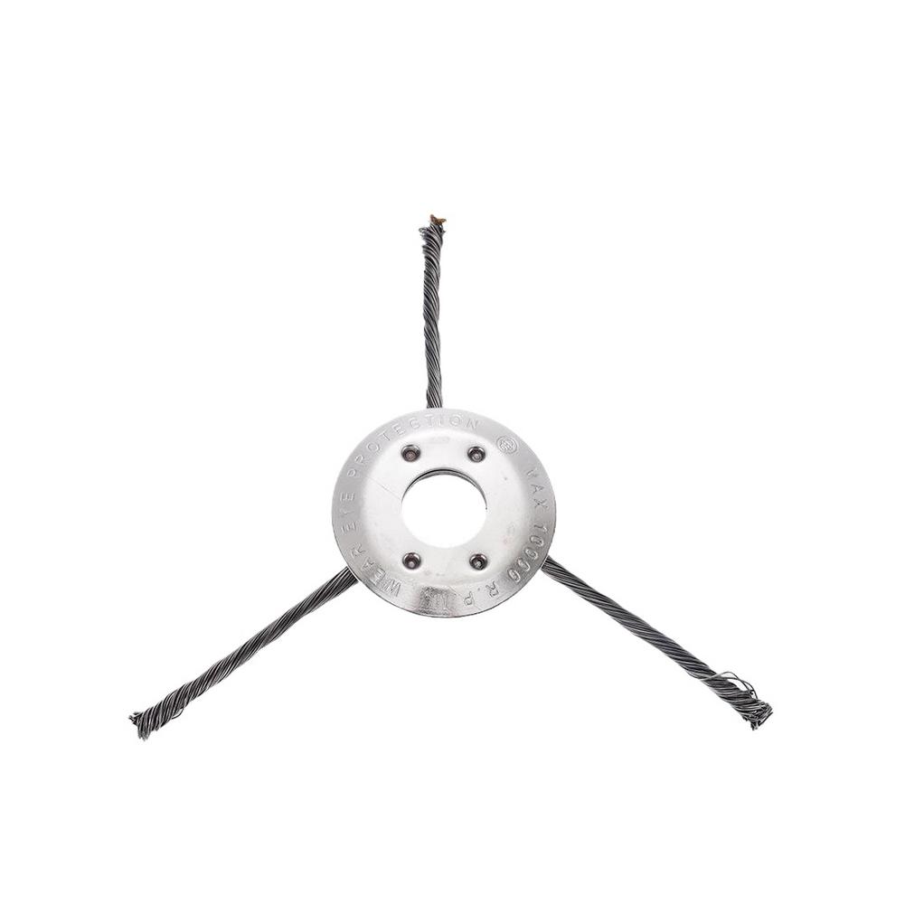 Steel Wire Trimmer Head for Gas Weed Eater 7/8/9 Inch Heavy-Duty Brush Cutter Replacement For Stihl FS55, Husqvarna 128LD