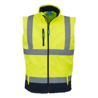 Unisex Yetişkin Softshell Hi-Vis Yelek