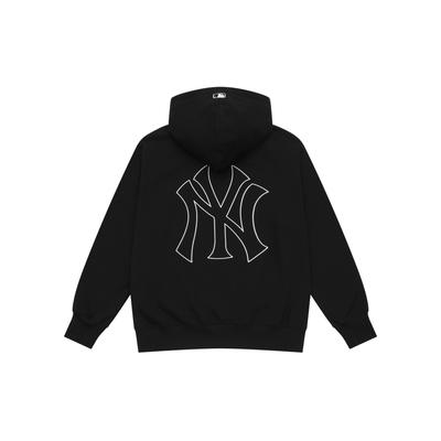 MLB New York Yankees Basic Collection SS25 Sweatshirt Unisex Black 3AHDB0851-50BKS