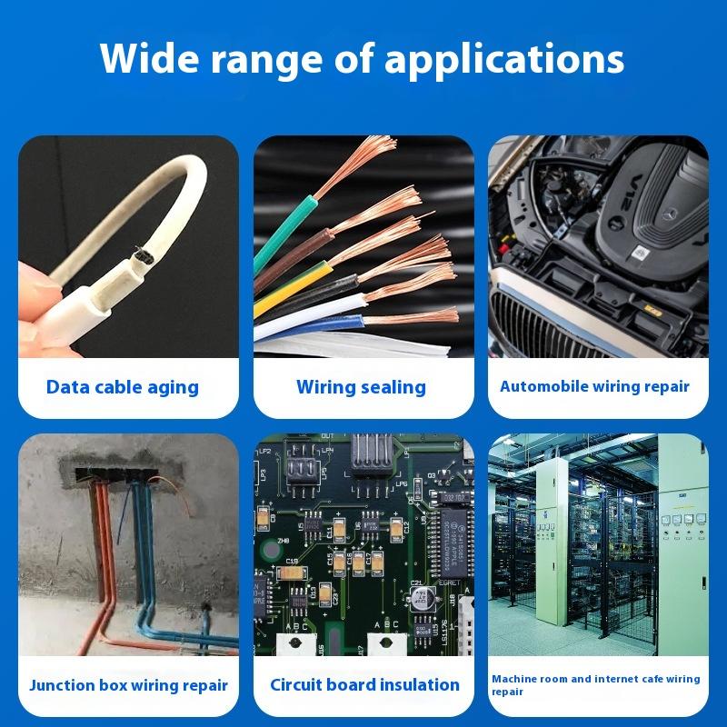 1Pcs Insulation Adhesives Sealer Home Fix Line Glue Waterproof Liquid Electrical Tape Rubber Insulating Cable Wire Coat Glue