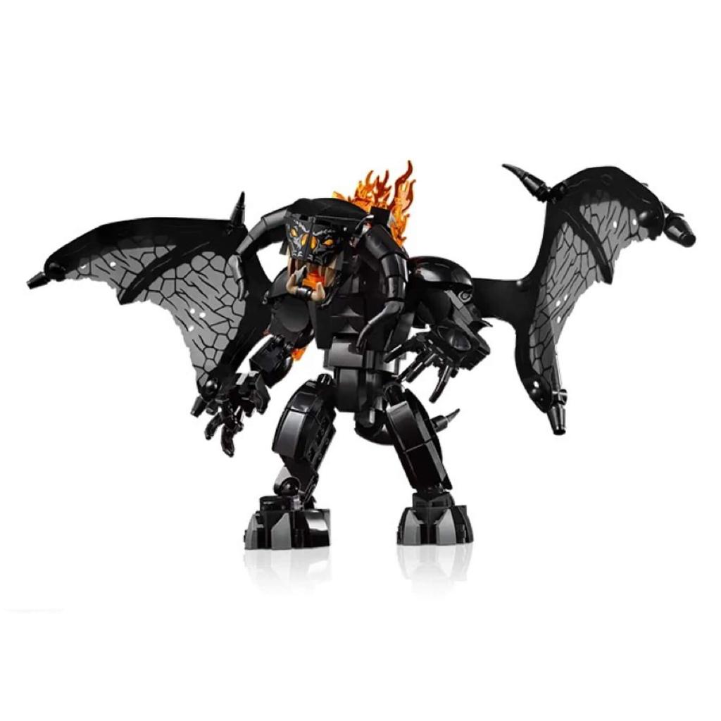 Creative 10367 Balrogs Book Nook Model Building Blocks Creative Bricks Home Decoration Toys For Kids Christmas Birthday Gifts