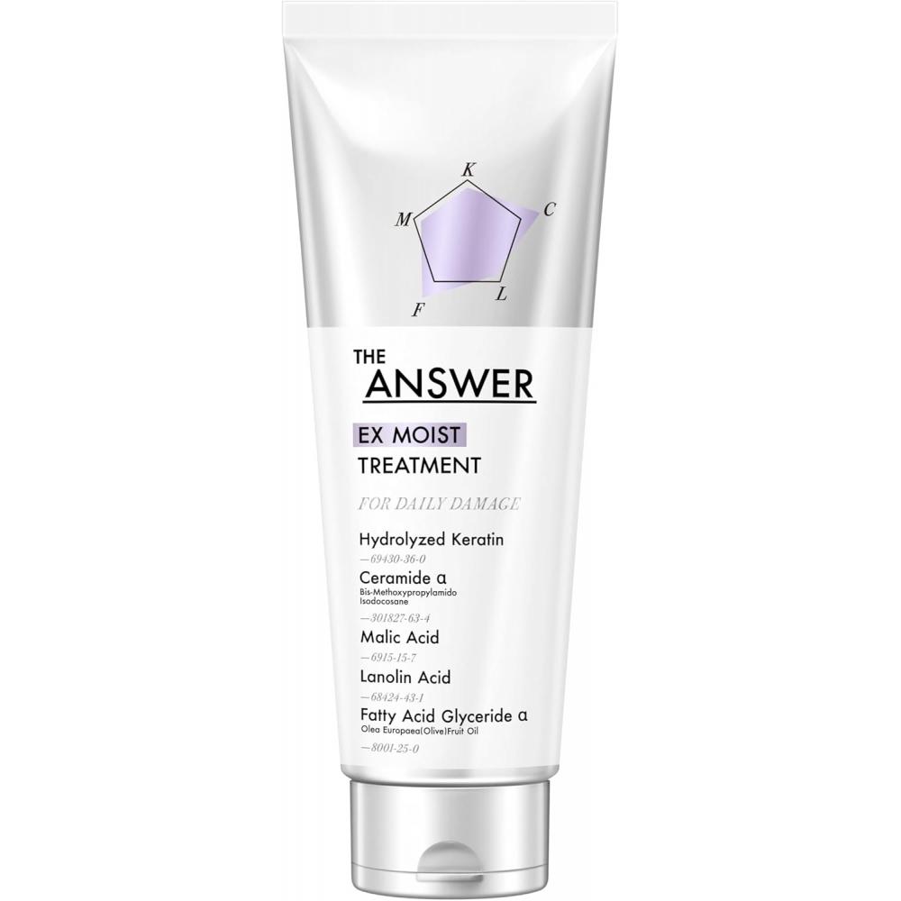 The Answer Ex Moist Treatment For Daily Damage 320g Bergamot Daphne Scent