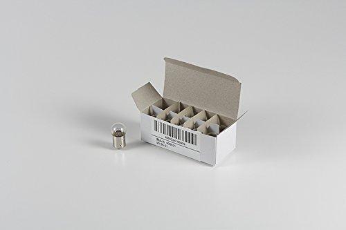 

Bike Parts Center 905521 Turn Signal Valve, 12 V 10 W, Clear, Set of 10