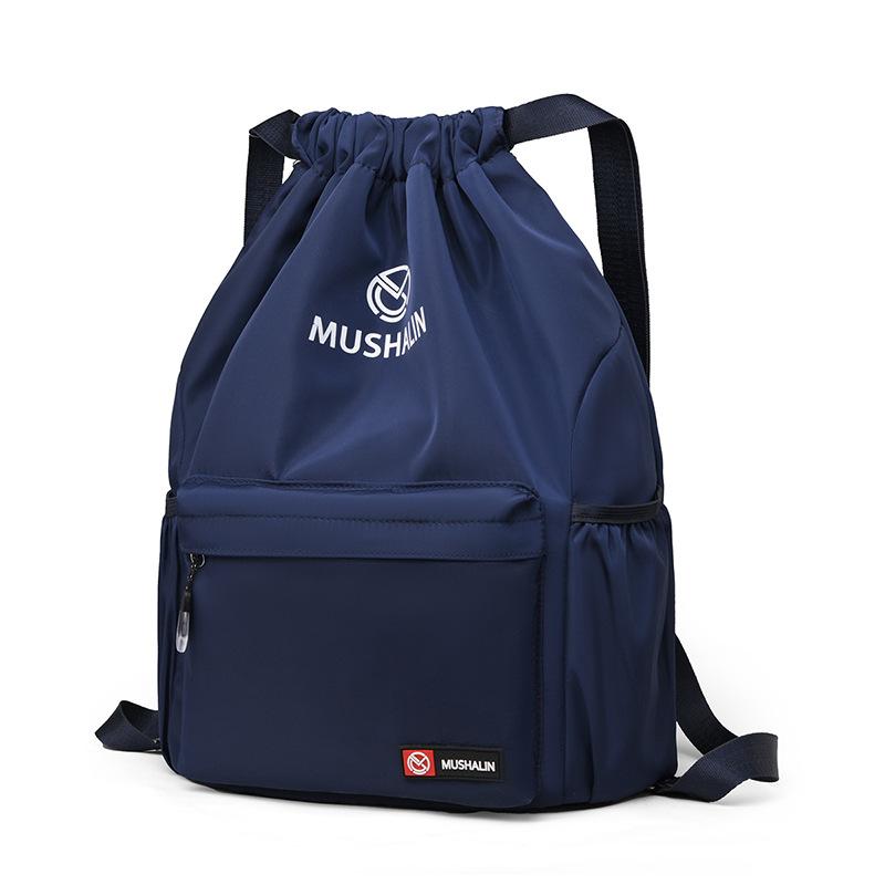 Schoolbag Drawstring Backpack New Large Capacity Commuter Oxford Cloth Backpack Versatile Unisex Travel Pocket Wholesale