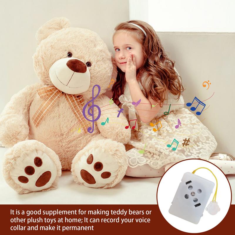 Voice Box For Stuffed Animal Recordable Sound Module Plush Toy Voice Message Recorder Device Recording Device With Clear Voice