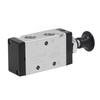 3R210-06 3R210-08 4R210-08 2 Way 3 Ports 5 Position Push And Pull Pneumatic Control Switch Reversing Manual Valve 110*30*20mm