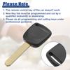 ACROPIX Uncut Ignition Transponder Key Fit for Honda Civic CR-V 2003-2005 for Element Odyssey S2000 2003-2004 HO01T5 35113-S0X-A01- Pack of 1 Black