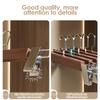 Pants Hangers with Adjustable Non-Slip Clips Anti-Rust Hanging Hook for Trouser Skirts Jeans Clothes Hangers