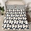 Cute Penguin Duvet Cover Animal Pattern Bedding Collection Comforter Cover For Boys Girls Kids Room Decor Full Size With 2 Pillow Case