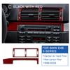 Carbon Fiber Trim for BMW E46 1998-2005, Glossy Air Vent Frame Cover Anti-Scratch Sporty Interior Upgrade