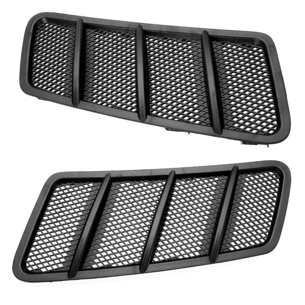 2Pcs Front Left Right Hood Air Vent Grill For 12-15 Mercedes Benz W166 GL ML350