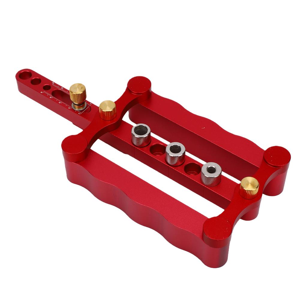 Self Centering Doweling Jig Kit Dowel Hole Locator with Drill Bush Dowel Pins for Furniture Cabinet