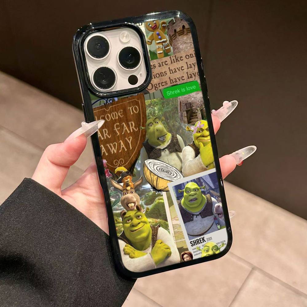 Classic Movie S-Shrek For IPhone 17 16 15 14 13 12 11 Mini Pro Max Plus PC+TPU Back Phone Cover