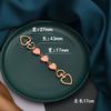 Bag Extension Chain Pearl Metal Accessories Love Buckle With One Shoulder Mahjong Armpit China-Chic Style