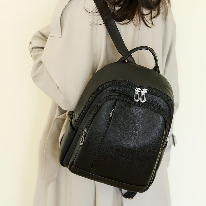 

Women s backpack with large capacity student backpack hair