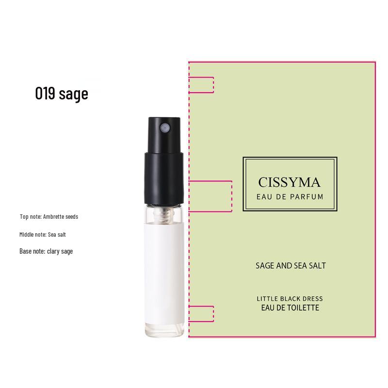3ml Women's Light Fragrance Sample Card - Long-Lasting Q Version Spray, Men's Gift