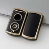 Gold Edge Key Cover for Yamaha NVX155, QBIX, AEROX Motorcycles