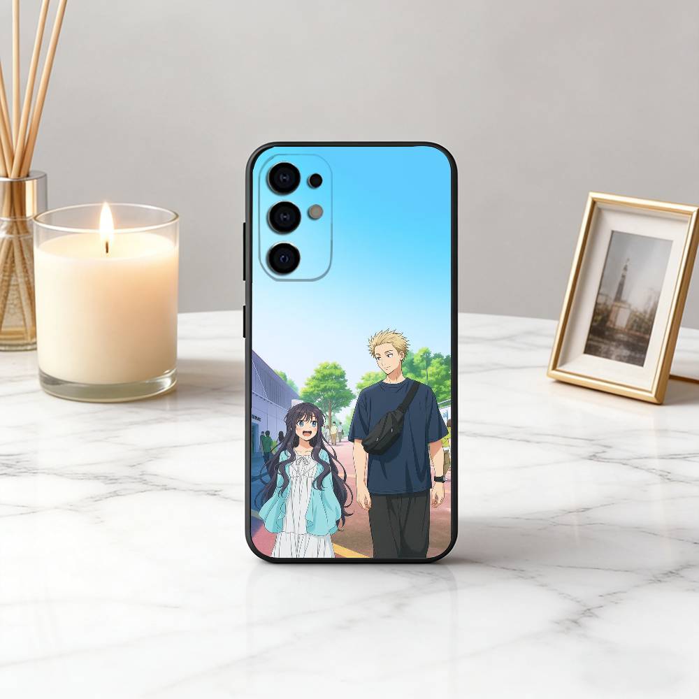 K-Kaoruko W-Waguri Rintaro T-Tsumugi-S Phone Case Black Silicone Soft For Samsung S25,S24,S21,S22,S23,S30,Ultra,S20,Plus,Fe,Lite