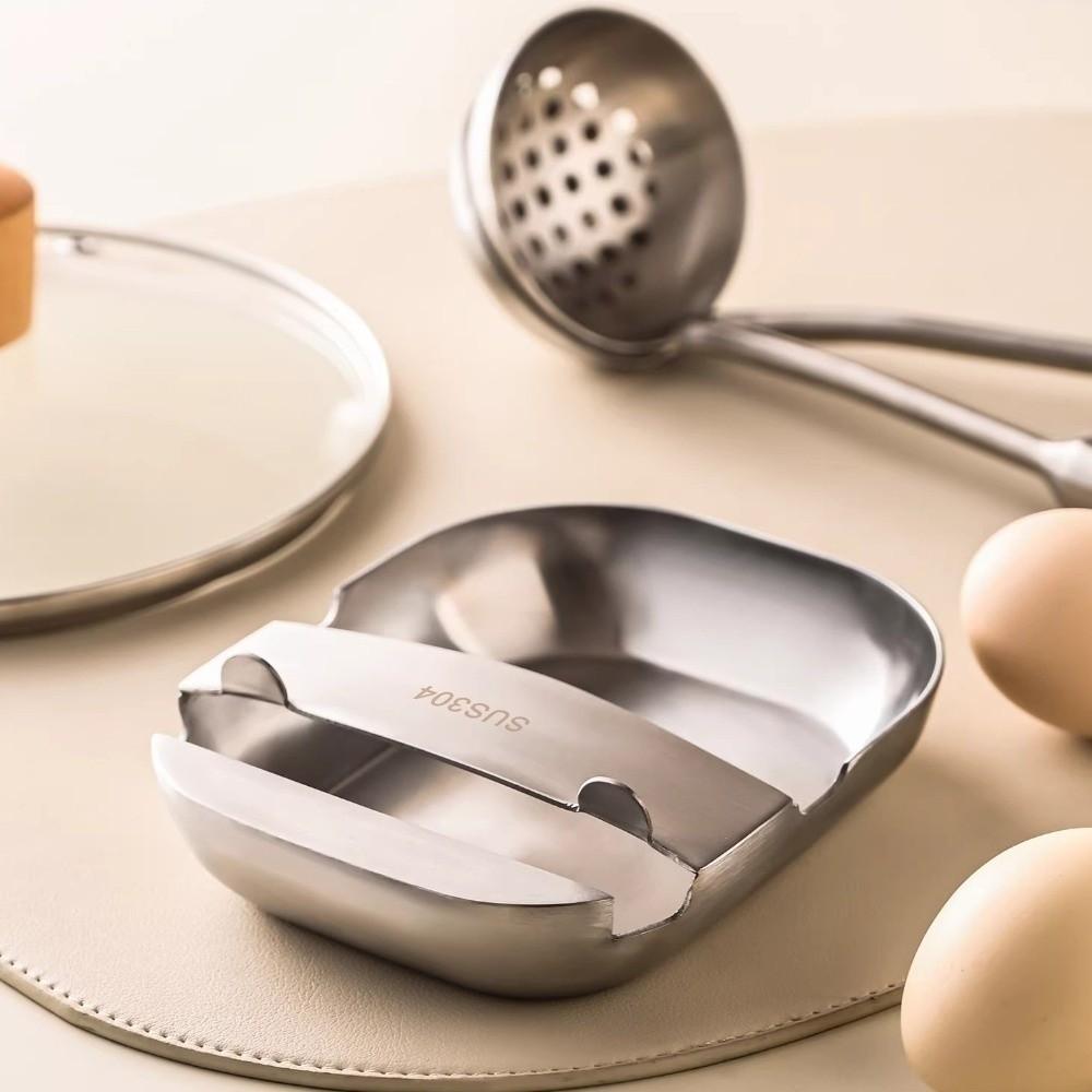 Multi-functional Spatula Holder Space Saving Fork Spoon Rack Pot Lid Storage Holder Counter Use